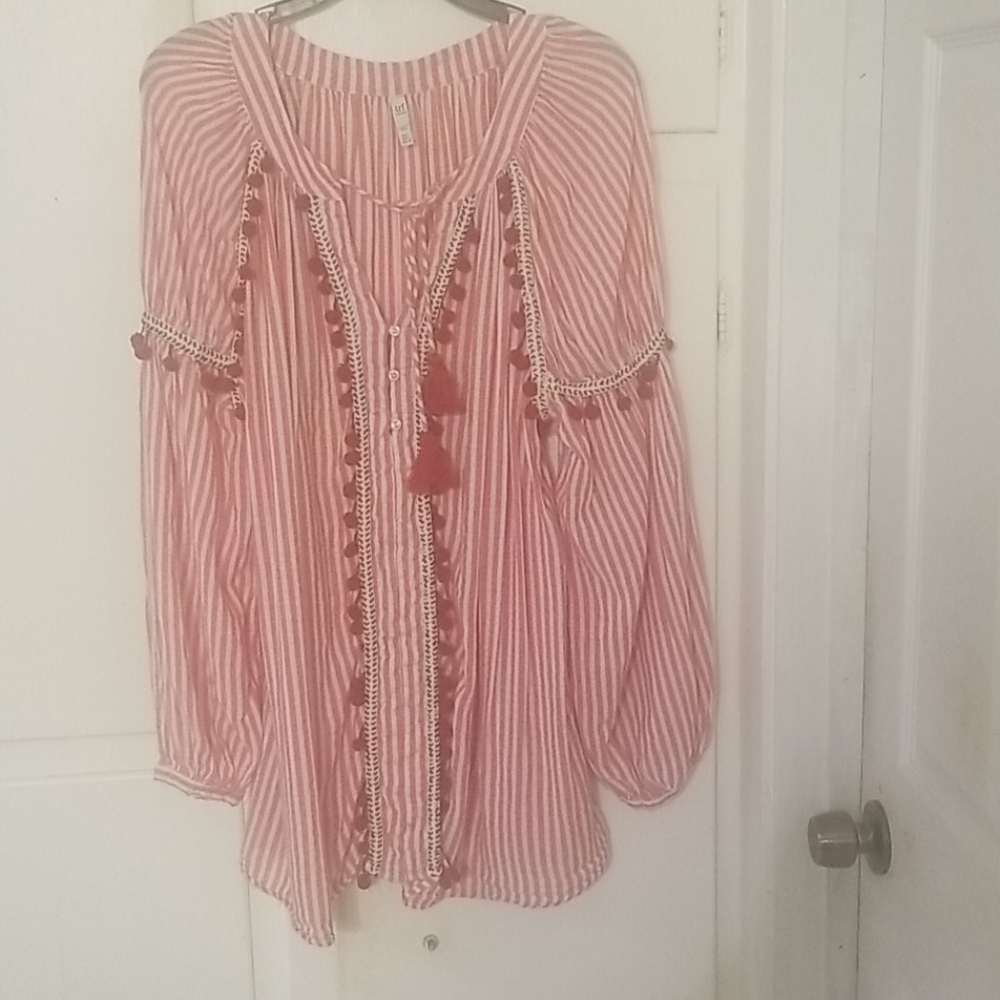 Zara oversized top